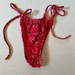 Wild Fable Bandana Bikini Bottoms, size small